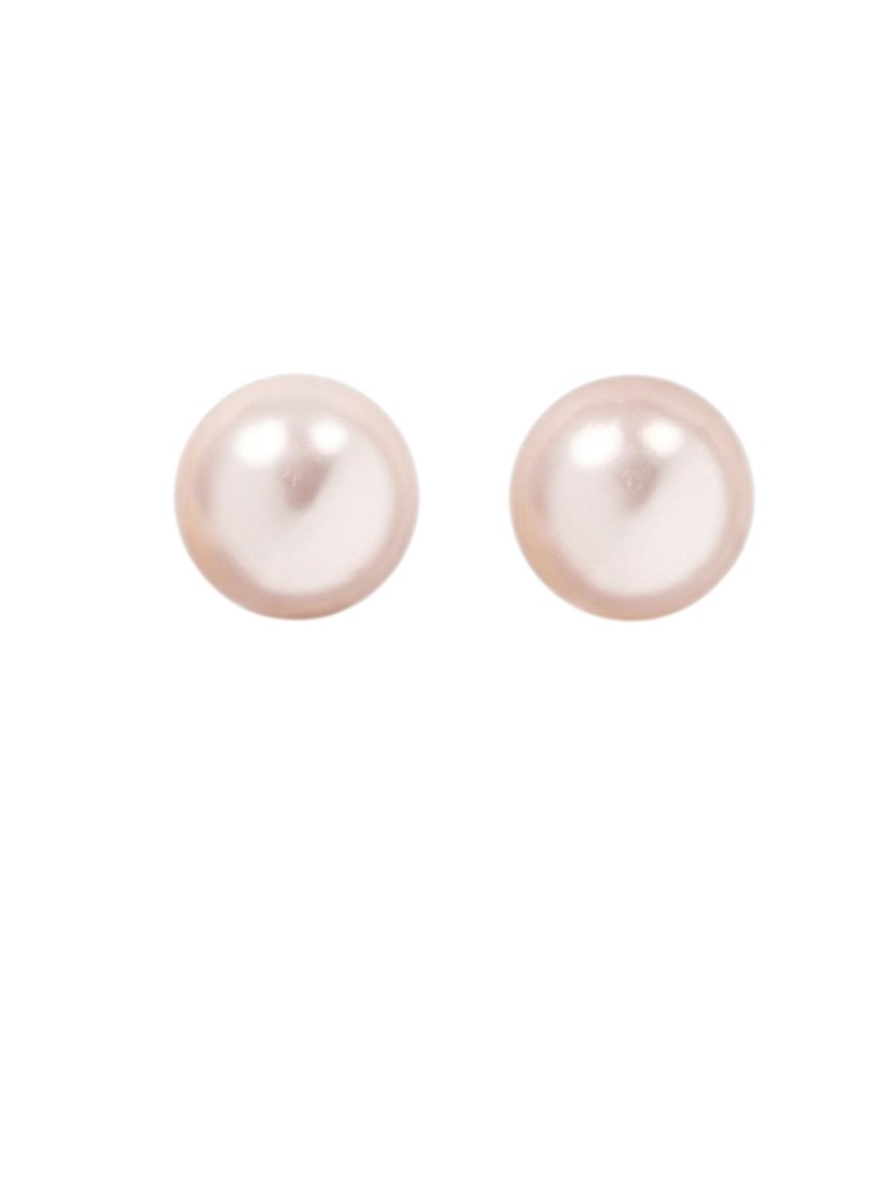 Pink Pearl Stud Earrings (NWT)
